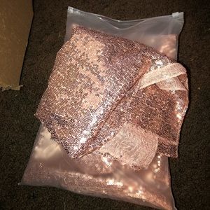 Shimmery table runners